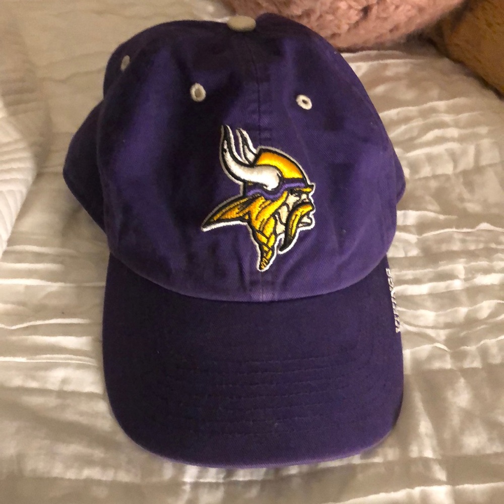 Vikings hat- Never Worn- Adjustable